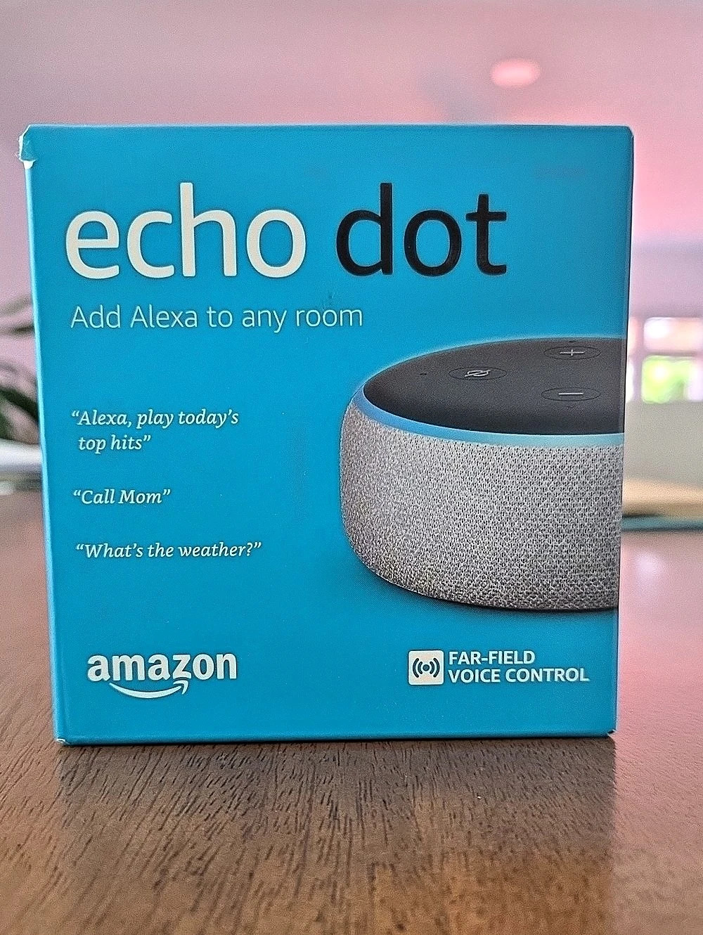 Amazon Echo Dot (3rd Generation) ) Smart Speaker Blue & Gray